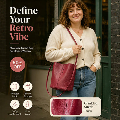 Minimalist Large Capacity Shoulder Bag