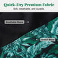 Women's Tropical Print Two-Piece Skirted Swimsuit