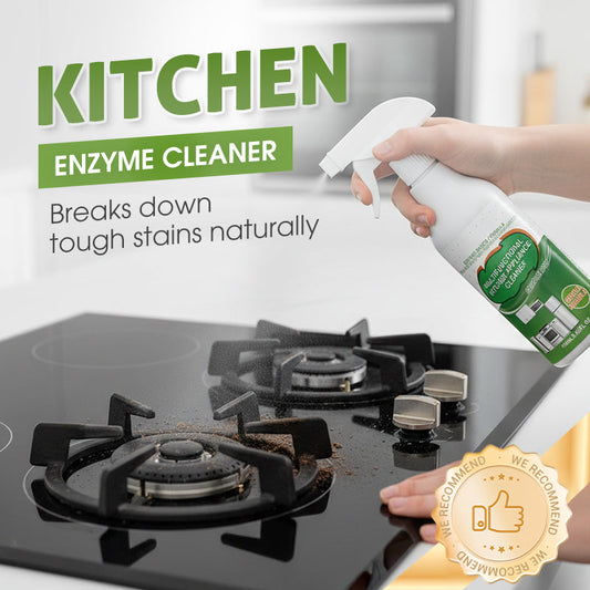 Multi-Purpose Enzyme Cleaner for Kitchen & Home - Biodegradable, plant-based formula