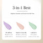 3-color Hydration Brighten Skin Tone Waterproof Concealer Isolation Cream
