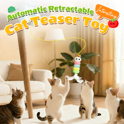 Automatic Retractable Cat Teaser Toy