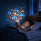 LED Starry Ocean Projector – 360° Rotating Night Light with Sky & Ocean Waves