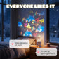 LED Starry Ocean Projector – 360° Rotating Night Light with Sky & Ocean Waves