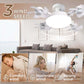 Controlled LED Ceiling Fan Light– No wiring and electrician & Silent