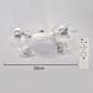 Controlled LED Ceiling Fan Light– No wiring and electrician & Silent