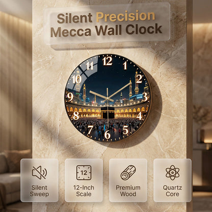 📢📢40% OFF !! ⏰Creative Wooden Silent Wall Clock