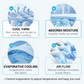 Cold Sweat Towel You Can Use Anywhere, Anytime! Reusable Soft Absorbent Cooling Portable