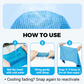 Cold Sweat Towel You Can Use Anywhere, Anytime! Reusable Soft Absorbent Cooling Portable
