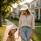 ⏳LAST DAY SALE🎁Women’s UPF 50+ Elegant Foldable Sun Hat – Wide-Brim Cotton Bucket Hat with Neck Flap & Adjustable Strap 🌞🇬🇧 | Packable, Breathable & Beach-Ready