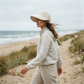 ⏳LAST DAY SALE🎁Women’s UPF 50+ Elegant Foldable Sun Hat – Wide-Brim Cotton Bucket Hat with Neck Flap & Adjustable Strap 🌞🇬🇧 | Packable, Breathable & Beach-Ready