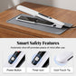 2-in-1 Hair Straightener and Curler with Negative Ionic Care -  Ceramic‑coated plates & Stable temperature control