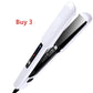 2-in-1 Hair Straightener and Curler with Negative Ionic Care -  Ceramic‑coated plates & Stable temperature control