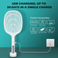 2-in-1 Mosquito Swatter - No chemicals & smart enough to work hands‑free.