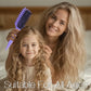 Ventilated Detangling Brush for Curly Hair - Pain-Free Detangling & Less Breakage