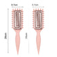 Ventilated Detangling Brush for Curly Hair - Pain-Free Detangling & Less Breakage