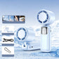 Personal Cooling Fan with Semiconductor Chip –  180° foldable design & 24-hour battery life