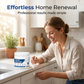 White Furniture Touch-Up Paste with Brush | DIY‑friendly & Works on wood, cabinets, doors, tables, and more