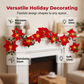 💥BUY 1 GET 1 FREE Today!!💞50K+ SOLD! 🎄✨ 50% OFF! Light‑Up Poinsettia Christmas Garland – 2m warm LED glow, vivid red blooms & holly leaves. Battery‑powered – no wall socket needed! Perfect for mantels, windows & tables. 🎅🕯️