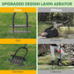 🌱 Healthier Lawn, Less Effort – Foot-Pedal Coring Aerator for Compacted Soil. 50% Off.
