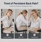 🪑 Ergonomic Memory Foam Seat Cushion with Back Support – Stay Comfortable All Day, Perfect for Office, Car & Home ⚡ Free Shipping ⚡