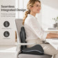 🪑 Ergonomic Memory Foam Seat Cushion with Back Support – Stay Comfortable All Day, Perfect for Office, Car & Home ⚡ Free Shipping ⚡