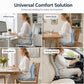 🪑 Ergonomic Memory Foam Seat Cushion with Back Support – Stay Comfortable All Day, Perfect for Office, Car & Home ⚡ Free Shipping ⚡