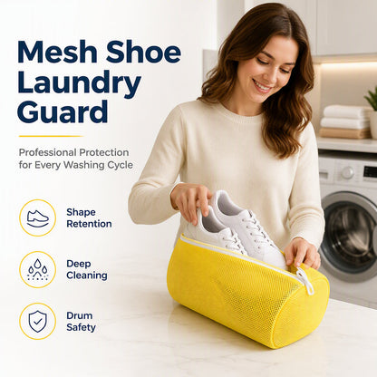 💥BUY 1 GET 1 FREE Today!!⚡ 50K+ SOLD! 🎁Mesh Shoe Washing Bag for Laundry Machine