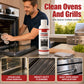 Heavy-Duty Oven and Grill Cleaner 100ml Quick-Acting Degreaser for Kitchen Stains