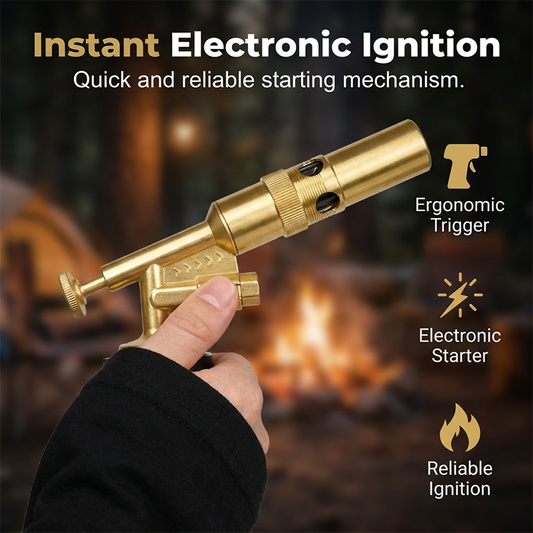 Portable Multi-Function Invertible Butane Torch - Add £3 for 2nd