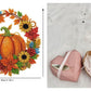 ⏳LAST DAY SALE ONLY  As low as￡7.99 each !!🔥🍂 Autumnal pumpkin wreath with a diamond pattern to hang up – Complete DIY kit