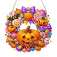 ⏳LAST DAY SALE ONLY  As low as￡7.99 each !!🔥🍂 Autumnal pumpkin wreath with a diamond pattern to hang up – Complete DIY kit