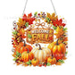 ⏳LAST DAY SALE ONLY  As low as￡7.99 each !!🔥🍂 Autumnal pumpkin wreath with a diamond pattern to hang up – Complete DIY kit