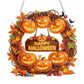 ⏳LAST DAY SALE ONLY  As low as￡7.99 each !!🔥🍂 Autumnal pumpkin wreath with a diamond pattern to hang up – Complete DIY kit