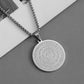 ⏳ 💥BUY 1 GET 1 FREE Today!!⚡ Stainless Steel Arabic Calligraphy Pendant Necklace – Sacred "Allah" Engraving, Rust-Resistant & Timeless Design – Gold & Silver Options ✨