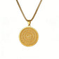 ⏳ 💥BUY 1 GET 1 FREE Today!!⚡ Stainless Steel Arabic Calligraphy Pendant Necklace – Sacred "Allah" Engraving, Rust-Resistant & Timeless Design – Gold & Silver Options ✨