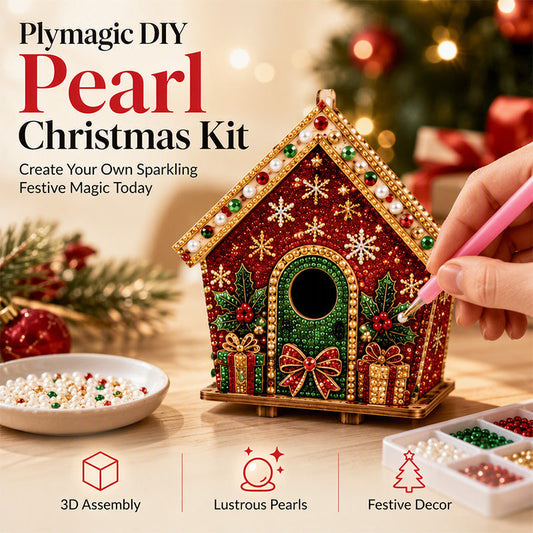 🎄Frühweihnachtsangebot – 50 % Rabatt🎁3D DIY Weihnachtsperlen-Kunstset