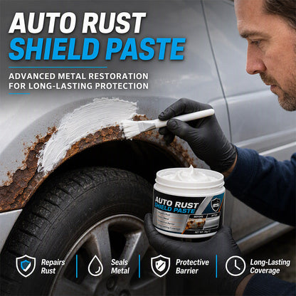 🚗BUY 1 GET 1 FREE Today!!⚡Car Metal Rust Repair Paste‑ Auto Rust Shield Anti‑Corrosion Restoration Cream, Long‑Lasting Protective Barrier for Car Metal Surfaces