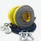 Buy 1 Get 1 Free Today!! 8-Ton Tow Rope with U-Shackle Hooks