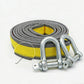 Buy 1 Get 1 Free Today!! 8-Ton Tow Rope with U-Shackle Hooks