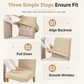 Buy 2 Get 2 Free!!🤎 Stretch Plaid Chair Cover – Easy fit & protective ✨