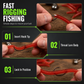 🎣 Soft Earthworm Lures – Shrimp scent, 50/100 pack ✨