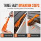 🍂 Ground-Level Gutter Cleaning Tool | Adjustable