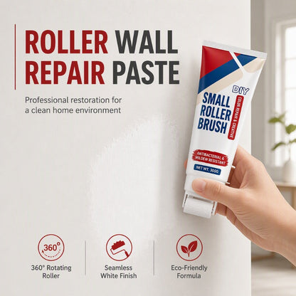 🎃BUY 3 GET 3 FREE Today!! Waterproof Wall Repair Paste with Integrated Small Roller Brush