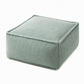 🧺 Storage Stool Cover: Fill with Clothes, 100kg Support, Wide Zipper, Washable, 45x45x23cm