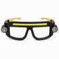 Dual Beam Rechargeable Glasses Light – Hands Free Clip-On LED Eyewear Lamp, Type-C Charging Head Light for Hiking, Repairing & Night Reading