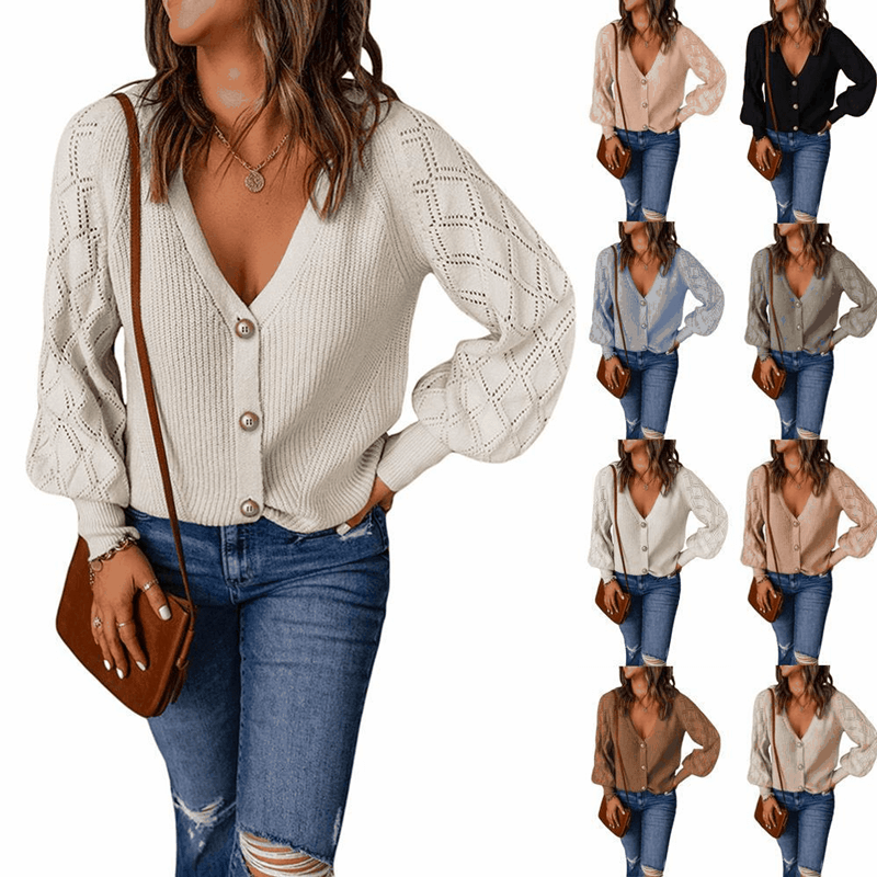 🎄Knitted Cardigan Loose Women's Sweater🎄
