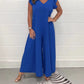 2024 Summer New Ruffled Wide-leg Casual Jumpsuit