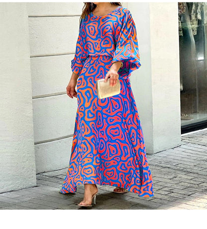 💃🏻Slit sleeve Maxi dress set, the encounter of elegance and sexiness! 💃🏻