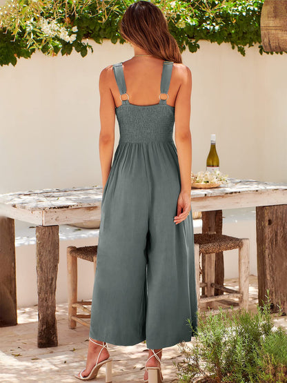 What should I wear tomorrow?💟V-neck high waisted jumpsuit!💟