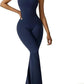 💥2024 New Sales - 49% OFF🔥Sexy Backless Flare Jumpsuits: Irresistible Sleeveless Style!